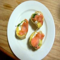 Brie Smoked Salmon Stackers image