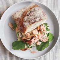 Salmon Salad Sandwiches on Ciabatta_image