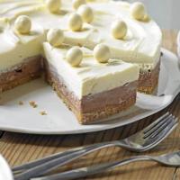 Malt chocolate cheesecake image