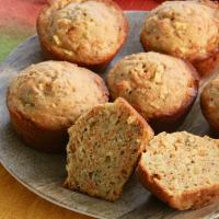 Apple, Carrot, and Chia Muffins image