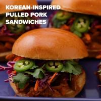 Korean-Inspired Pulled Pork Sandwiches Recipe by Tasty image