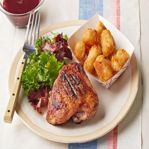 Blackberry-BBQ Chicken Dinner image