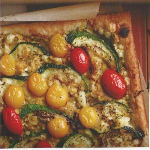 Lentil, Zucchini and Tomato Tart with Feta and Dill Recipe - (4.5/5)_image