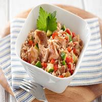 BBQ Chicken and Rice Skillet_image
