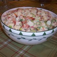 Potato Salad With Bacon, Olives, and Radishes_image