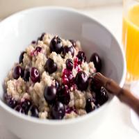 Blueberry Coconut Oatmeal Pudding image