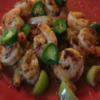 Grilled Shrimp With Tomatillos_image