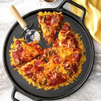 Baked Macaroni N Cheese Pizza_image