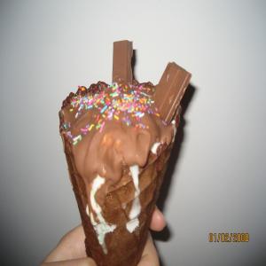 Choc-Top Ice Cream Cone_image