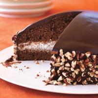 Chocolate-Honey Dome Cake with Chocolate-Honey Glaze_image