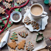Soft Spiced Gingerbread Cut Out Cookies_image