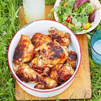 Sticky barbecue chicken_image