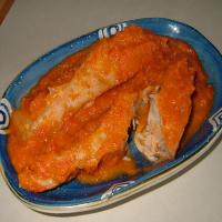 Fish Fillets in Red Pepper Sauce image