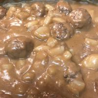 French Canadian Meatball Stew image