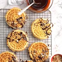 Chocolate Almond Pizzelles image