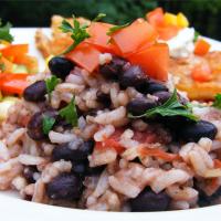 Quick Black Beans and Rice image