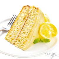 Almond Flour Keto Lemon Cake Recipe_image