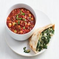 Beef Stew with Spinach Pitas image