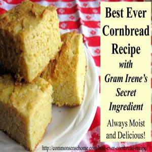 Gram Irene's Best Cornbread Recipe_image