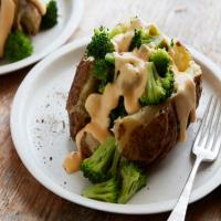 Instant Pot Baked Potatoes with Broccoli and Cheddar image