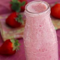 Healthy Oatmeal Strawberry Smoothie_image