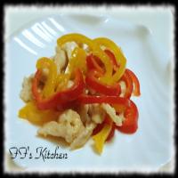 Lemony Chicken With Bell Pepper image