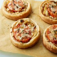 Tomato and Goat Cheese Tarts image