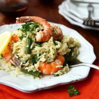 Shrimp Scampi Over Rice from Knorr®_image
