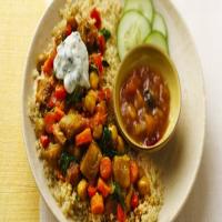 Slow-Cooker Vegetable Curry with Couscous image