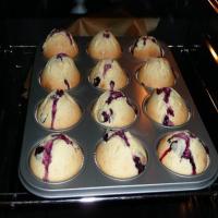Butter Blueberry Cupcake_image