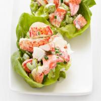 Lobster Salad Lettuce Cups image