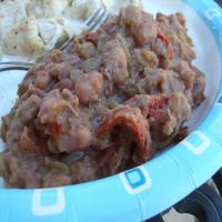 Kokopelli Anasazi Beans With Sun Dried Tomatoes_image