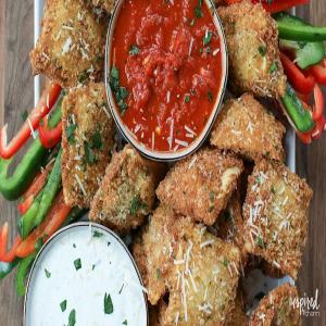 Fried Ravioli with Three Dipping Sauces Appetizer_image