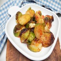 Sweet Chili Roasted Brussels Sprouts image