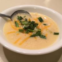 Creamy Cheddar Cheese Soup image