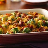 Cheesy Bacon Brussels Sprouts Recipe - (4.5/5)_image