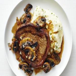 Steak Marsala with Cauliflower Mash image