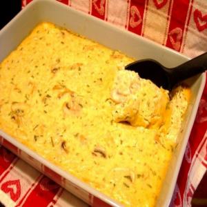 Creamy Rice and Mushroom Bake image
