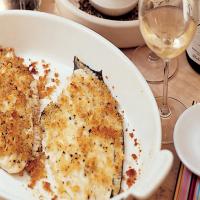 Parmesan-Herb Baked Flounder image