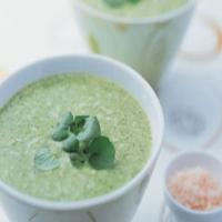 Watercress, leek and potato soup_image