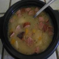Southern Butter Bean Soup with Smoked Sausage_image