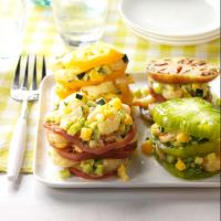 Curried Shrimp-Stacked Tomatoes_image