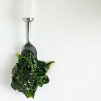 Wilted Spinach with Nutmeg image