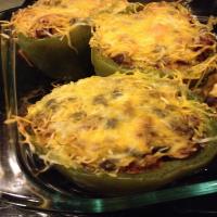 No Carb - Chicken Stuffed Green Peppers_image