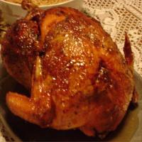 Ma Lipo's Apricot-Glazed Turkey with Roasted Onion and Shallot Gravy image