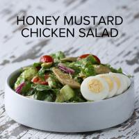 Homemade Honey Mustard Chicken Salad Recipe by Tasty image