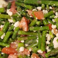 Fresh Asparagus, Tomato, and Feta Salad image