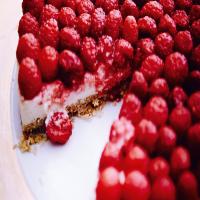 Raspberry, Whiskey & Oat Cheesecake_image