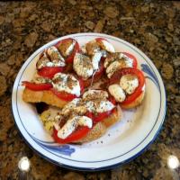 Fresh Tomato and Mozzarella on Toast image