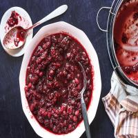 Red Wine Cranberry Sauce With Honey_image